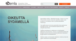 Desktop Screenshot of demla.fi