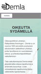 Mobile Screenshot of demla.fi